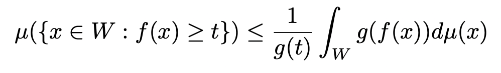 The Lebesgue Integral, Chebyshev's Inequality, and the Weierstrass Approximation Theorem